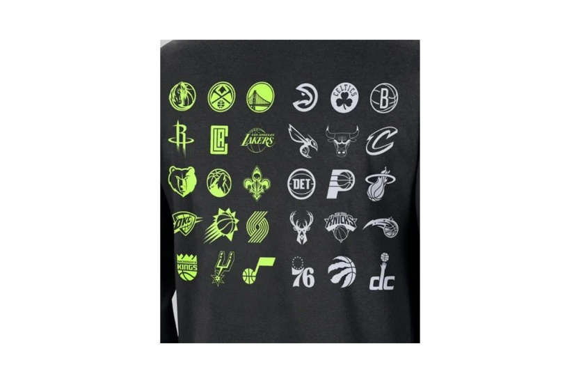 Nike Nba Team 31 Courtside Μπλούζα Με Λαιμόκοψη Ανδρική (DR9124 010)