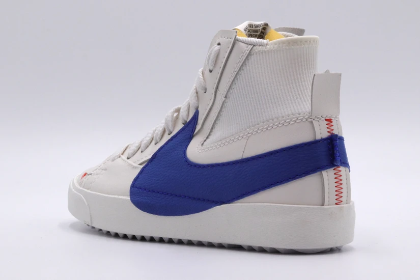 Nike Blazer Mid 77 Jumbo Ανδρικά Sneakers Λευκά, Μπλε