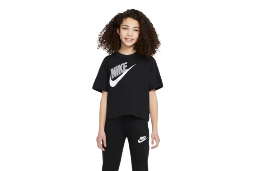 Nike Sportswear Essential Παιδικό Κοντομάνικο T-Shirt Μαύρο