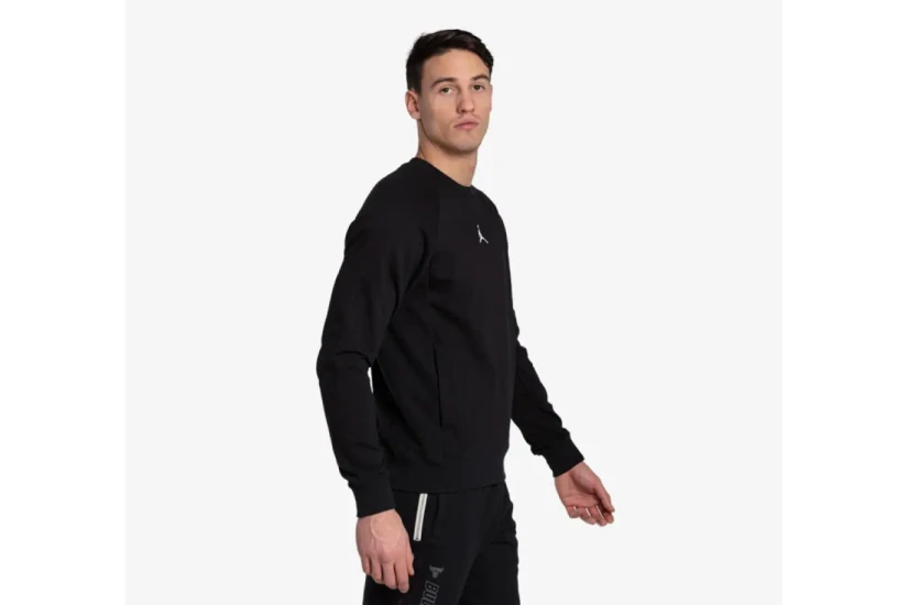 Jordan Dri-FIT Sport Fleece Ανδρική Μακρυμάνικη Μπλούζα Μαύρη
