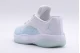 Jordan Air 11 CMFT Low Sneakers Λευκά, Άκουα