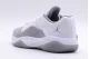 Jordan Air 11 CMFT Low Ανδρικά Sneakers Λευκά, Γκρι