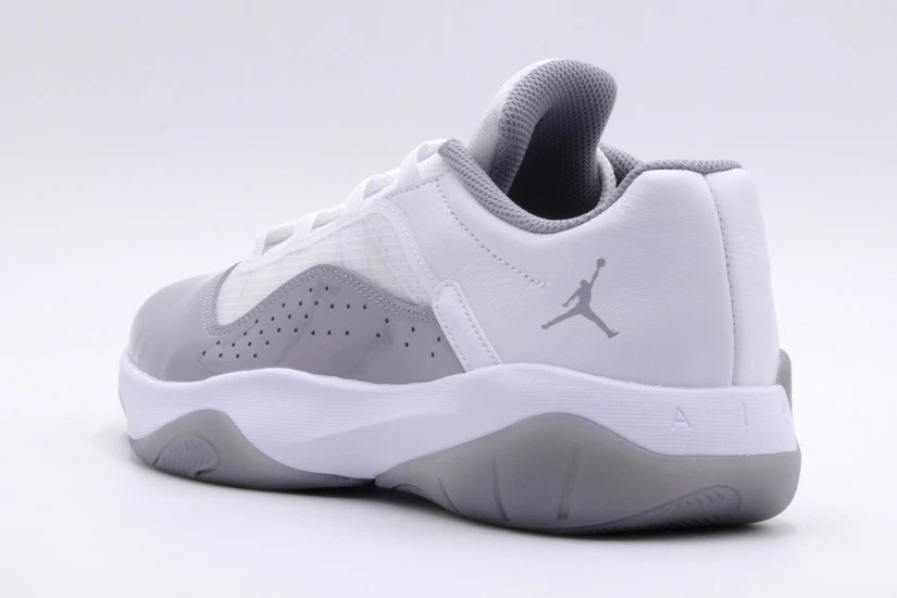 Jordan Air 11 CMFT Low Ανδρικά Sneakers Λευκά, Γκρι