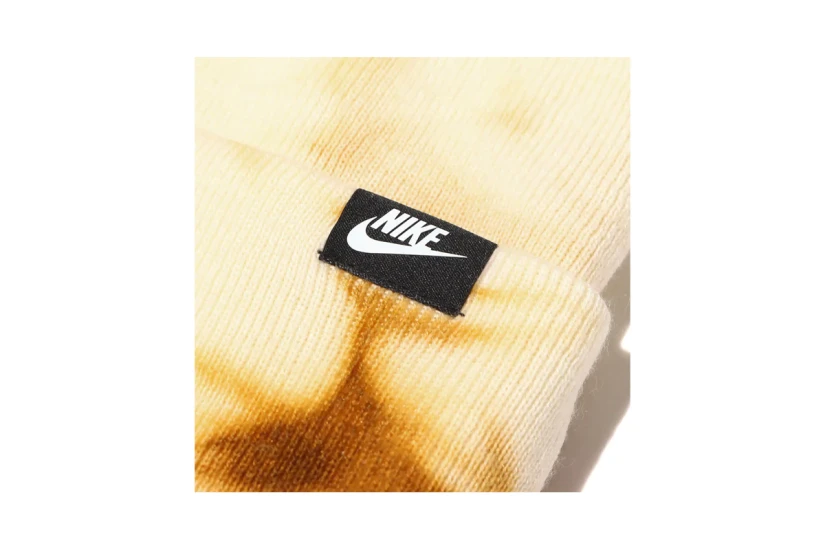 Nike Sportswear Tye-Dyed Χειμερινό Σκουφάκι Μπεζ, Καφέ