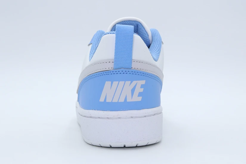 Nike Court Borough Low Recraft Sneakers Λευκά, Γαλάζια, Γκρι Ανοιχτό