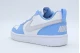 Nike Court Borough Low Recraft Sneakers Λευκά, Γαλάζια, Γκρι Ανοιχτό