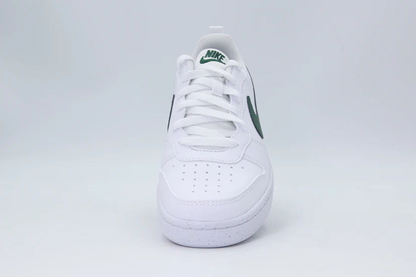 Nike Court Borough Low Recraft Sneakers Λευκά, Κυπαρισσί