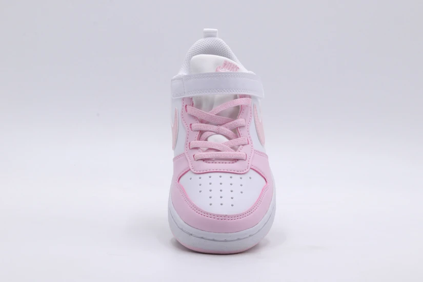 Nike Court Borough Low Recraft Παιδικά Sneakers Λευκά, Ροζ