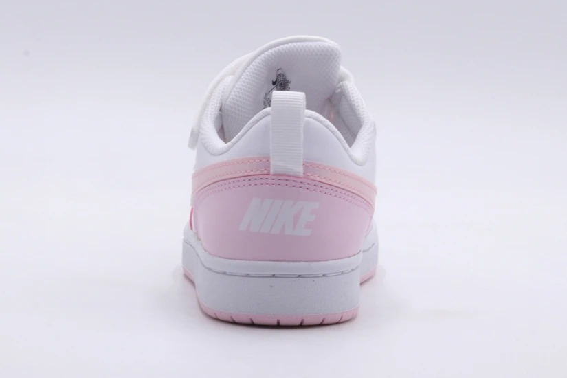 Nike Court Borough Low Recraft Παιδικά Sneakers Λευκά, Ροζ