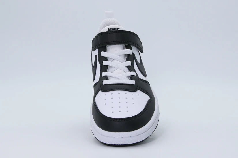 Nike Court Borough Low Recraft Παιδικά Sneakers Λευκά, Μαύρα