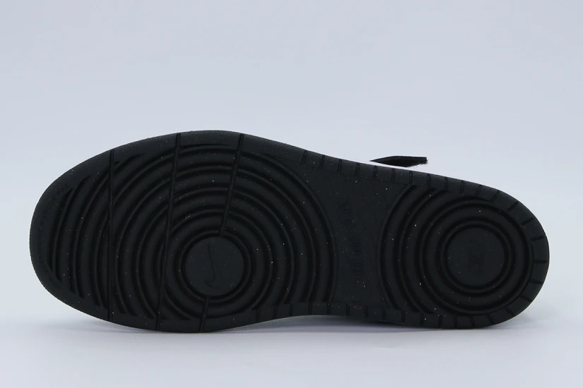 Nike Court Borough Low Recraft Παιδικά Sneakers Λευκά, Μαύρα