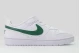 Nike Court Borough Low Recraft Παιδικά Sneakers Λευκά, Κυπαρισσί