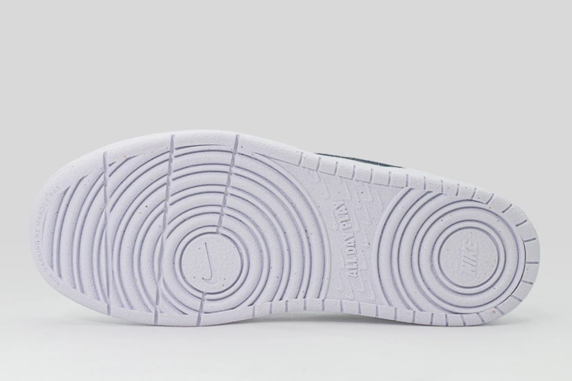 Nike Court Borough Low Recraft Παιδικά Sneakers Λευκά, Κυπαρισσί