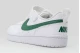 Nike Court Borough Low Recraft Παιδικά Sneakers Λευκά, Κυπαρισσί