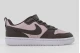 Nike Court Borough Low Recraft Παιδικά Sneakers Καφέ, Ροζ, Λευκά