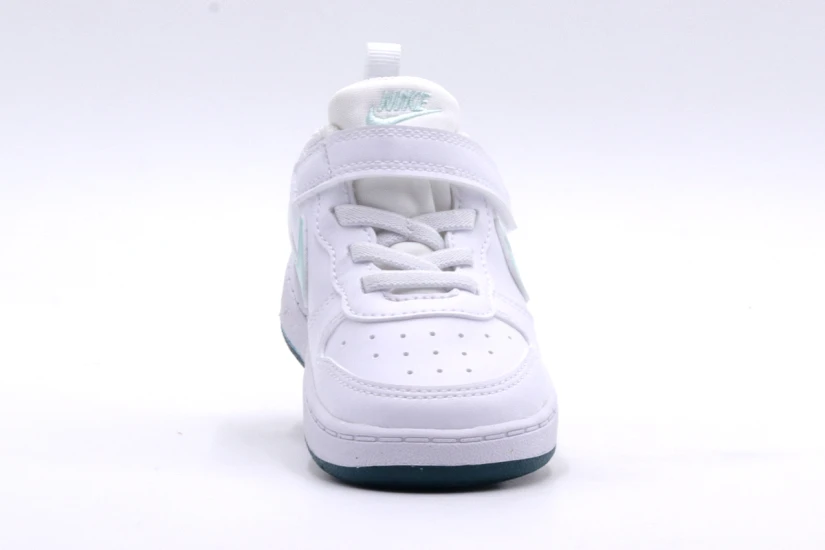 Nike Court Borough Low Recraft Βρεφικά Sneakers Λευκά, Βεραμάν