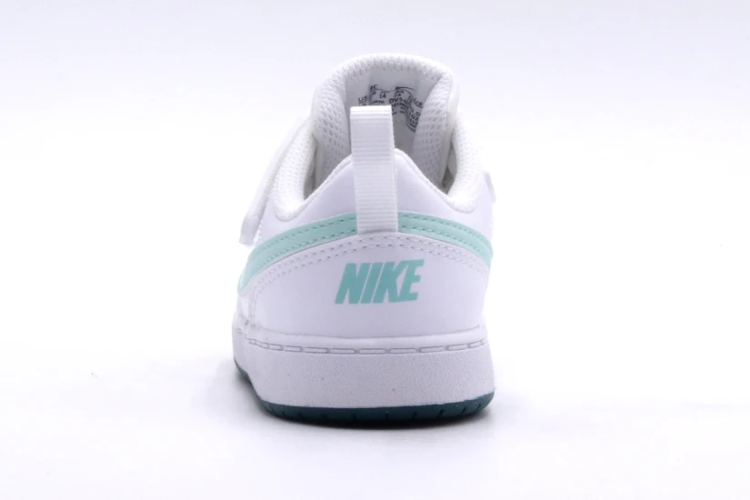 Nike Court Borough Low Recraft Βρεφικά Sneakers Λευκά, Βεραμάν