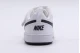 Nike Court Borough Low Recraft Βρεφικά Sneakers Λευκά, Μαύρα
