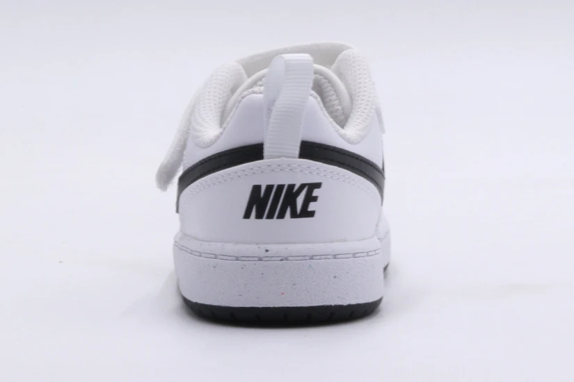 Nike Court Borough Low Recraft Βρεφικά Sneakers Λευκά, Μαύρα