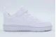 Nike Court Borough Low Recraft Βρεφικά Sneakers Λευκά