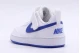Nike Court Borough Low Recraft Βρεφικά Sneakers Λευκά, Μπλε