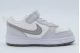 Nike Court Borough Low Recraft Βρεφικά Sneakers Γκρι Ανοιχτό, Λευκά
