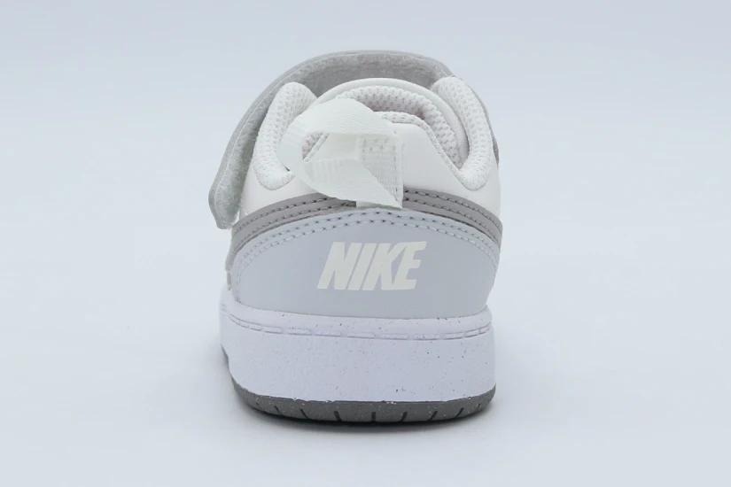 Nike Court Borough Low Recraft Βρεφικά Sneakers Γκρι Ανοιχτό, Λευκά