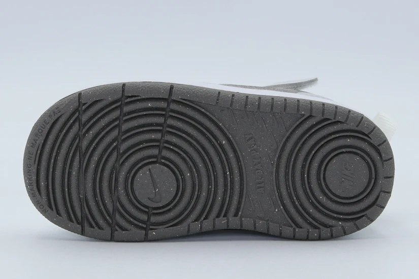 Nike Court Borough Low Recraft Βρεφικά Sneakers Γκρι Ανοιχτό, Λευκά