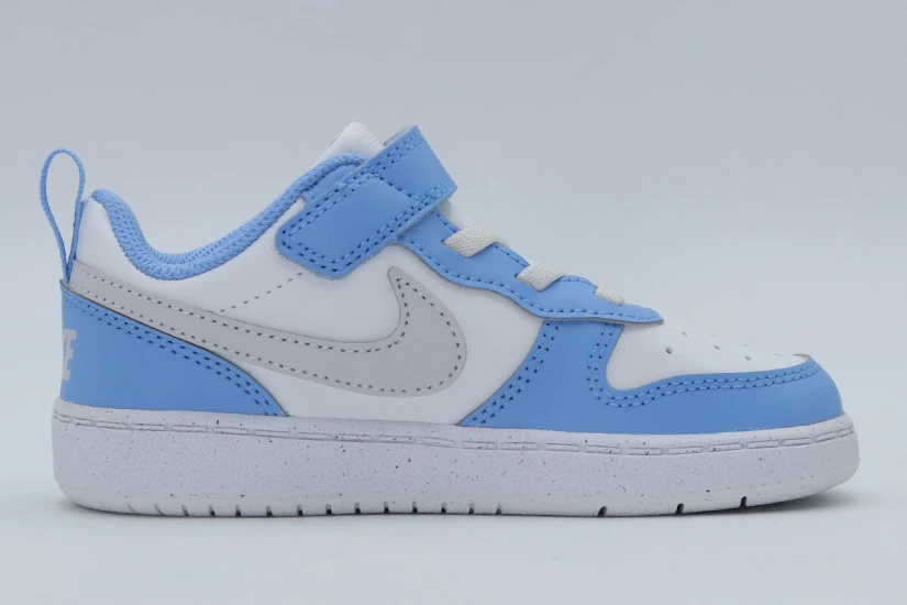 Nike Court Borough Low Recraft Βρεφικά Sneakers Γαλάζια, Λευκά