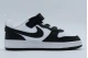 Nike Court Borough Low Recraft Βρεφικά Sneakers Μαύρα, Λευκά