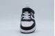 Nike Court Borough Low Recraft Βρεφικά Sneakers Μαύρα, Λευκά