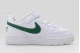 Nike Court Borough Low Recraft Βρεφικά Sneakers Λευκά, Πράσινα