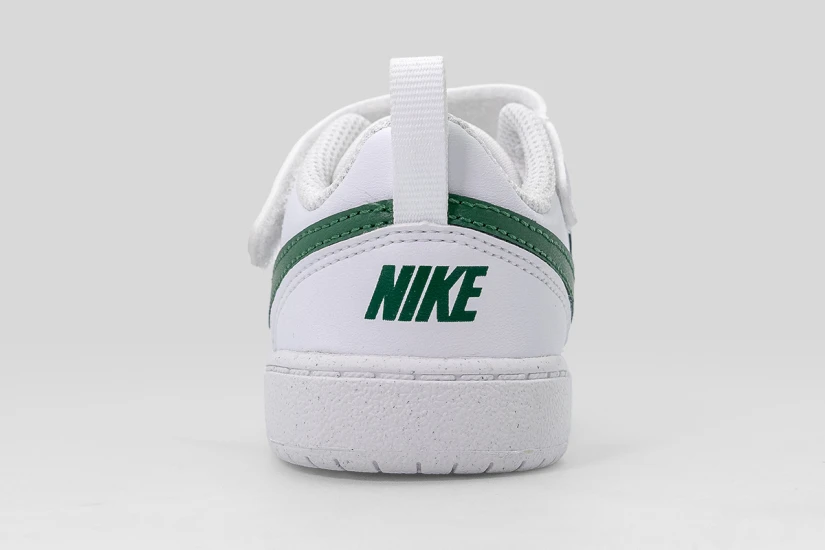 Nike Court Borough Low Recraft Βρεφικά Sneakers Λευκά, Πράσινα