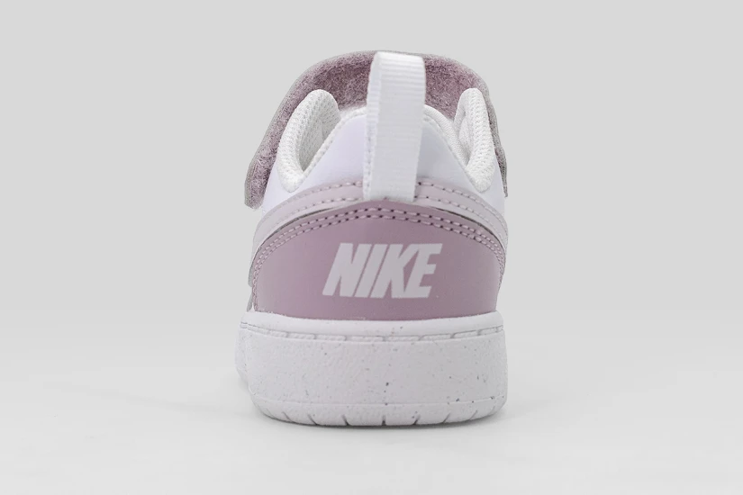 Nike Court Borough Low Recraft Βρεφικά Sneakers Λευκά, Λεβάντα