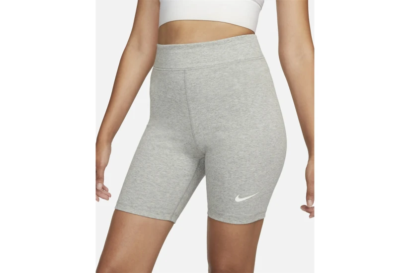 Nike Sportswear Classic High-Waisted Γυναικείο Biker Κολάν Γκρι