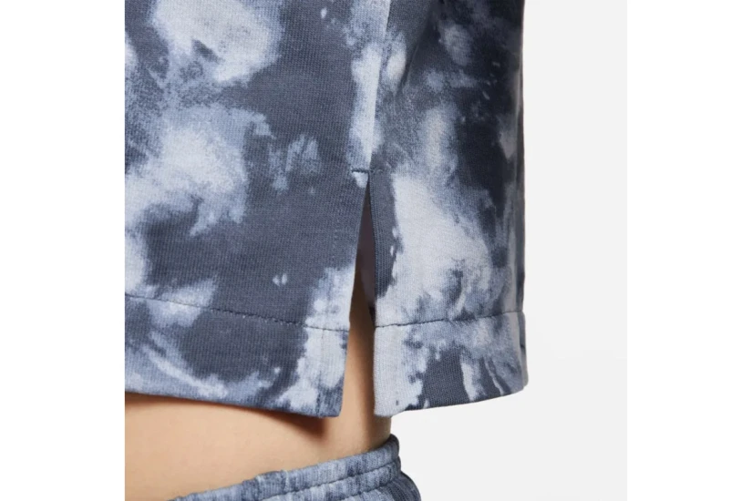 Nike Sportswear Γυναικείο Αμάνικο Crop Top Γκρι, Λευκό
