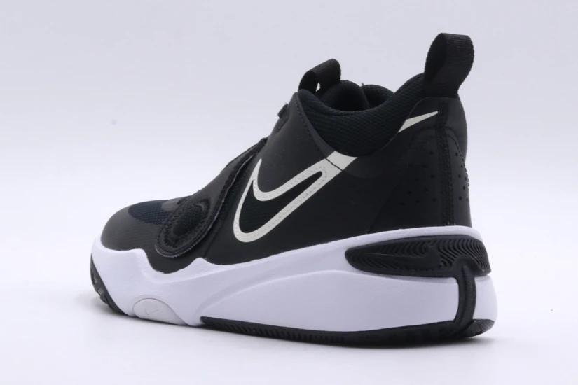 Nike Team Hustle D 11 Παιδικά Μπασκετικά Παπούτσια Μαύρα, Λευκά