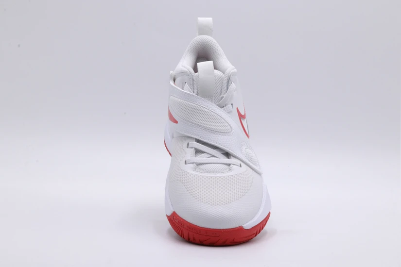 Nike Team Hustle D 11 Παιδικά Μπασκετικά Παπούτσια Λευκά, Κόκκινα