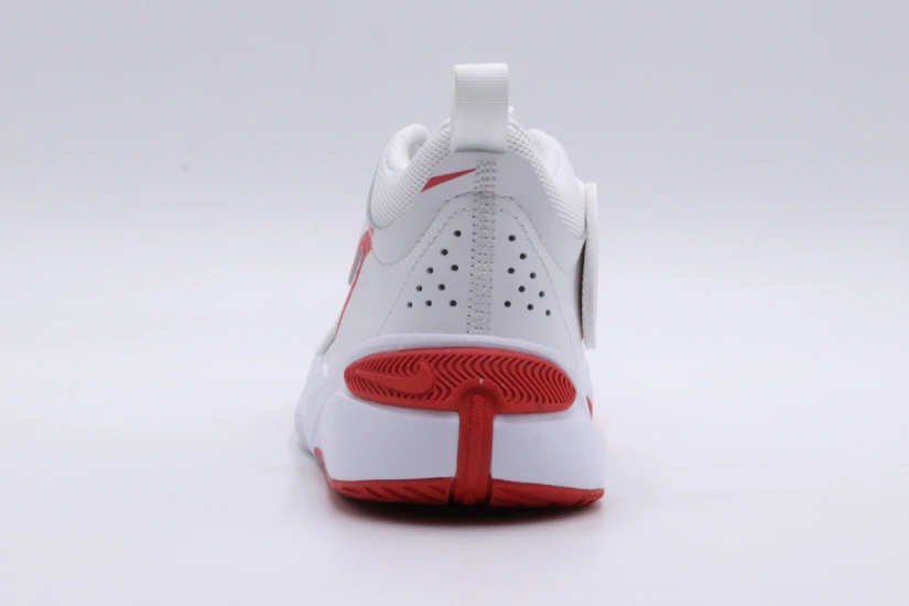 Nike Team Hustle D 11 Παιδικά Μπασκετικά Παπούτσια Λευκά, Κόκκινα