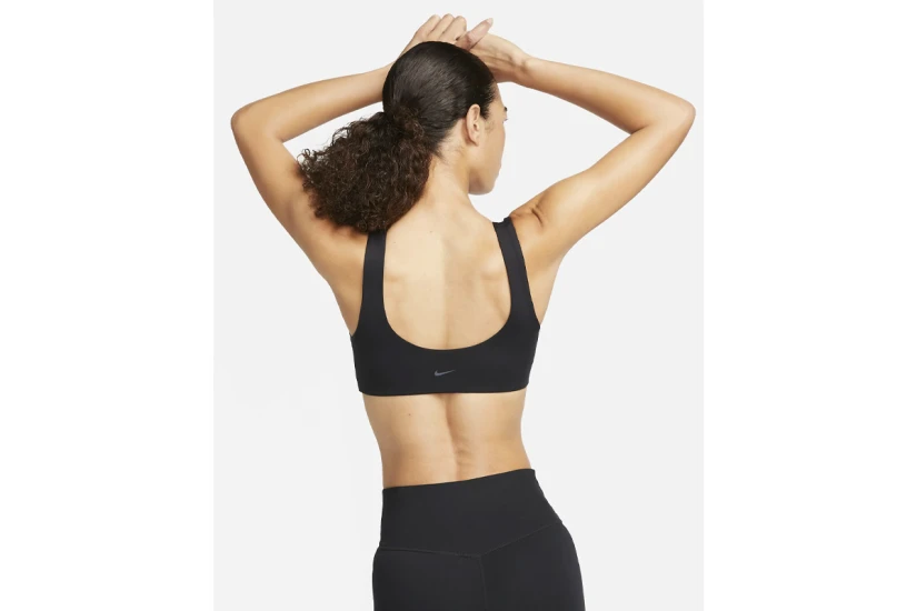 Nike Dri-FIT Alate All U Γυναικείο Αθλητικό Μπουστάκι Μαύρο