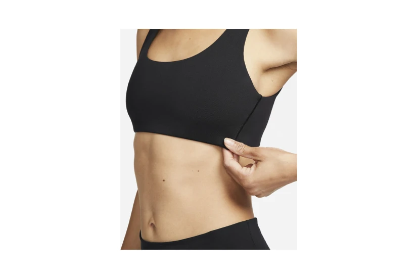 Nike Dri-FIT Alate All U Γυναικείο Αθλητικό Μπουστάκι Μαύρο