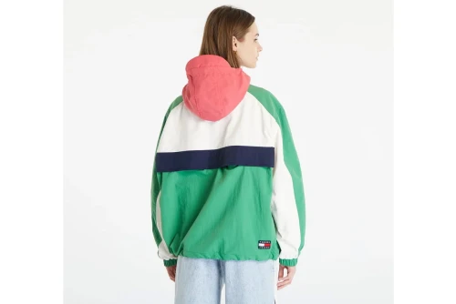 Tommy Jeans Tjw Chicago Archive Popover Μπουφάν Ελαφρύ Γυναικείο (DW0DW15343 LY3)