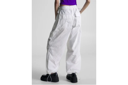 Tommy Jeans Tjw Parachute Wind Pant Παντελόνι Φόρμας Γυναικείο (DW0DW16101YBR)