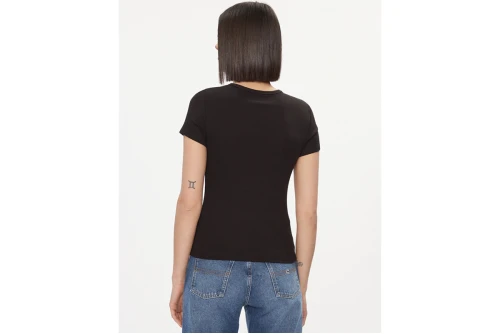 Tommy Jeans Ribbed Slim T-Shirt Γυναικείο (DW0DW17383 BDS)