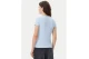 Tommy Jeans Slim Essential Rib Γυναικείο Κοντομάνικο T-Shirt Σιέλ