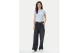 Tommy Jeans Slim Essential Rib Γυναικείο Κοντομάνικο T-Shirt Σιέλ