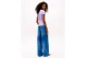 Tommy Jeans Slim Essential Rib Γυναικείο Κοντομάνικο T-Shirt Λιλά