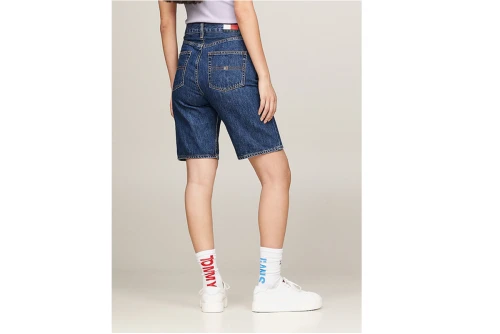 Tommy Jeans Harper Hgh Βερμούδα Τζιν Γυναικεία (DW0DW17634 1A5)