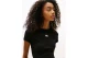Tommy Jeans Badge Ribbed Slim Fit Γυναικείο Κοντομάνικο T-Shirt