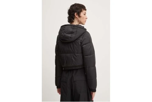 Tommy Jeans Crop Hooted Μπουφάν Puffer Γυναικείο (DW0DW18313 BDS)